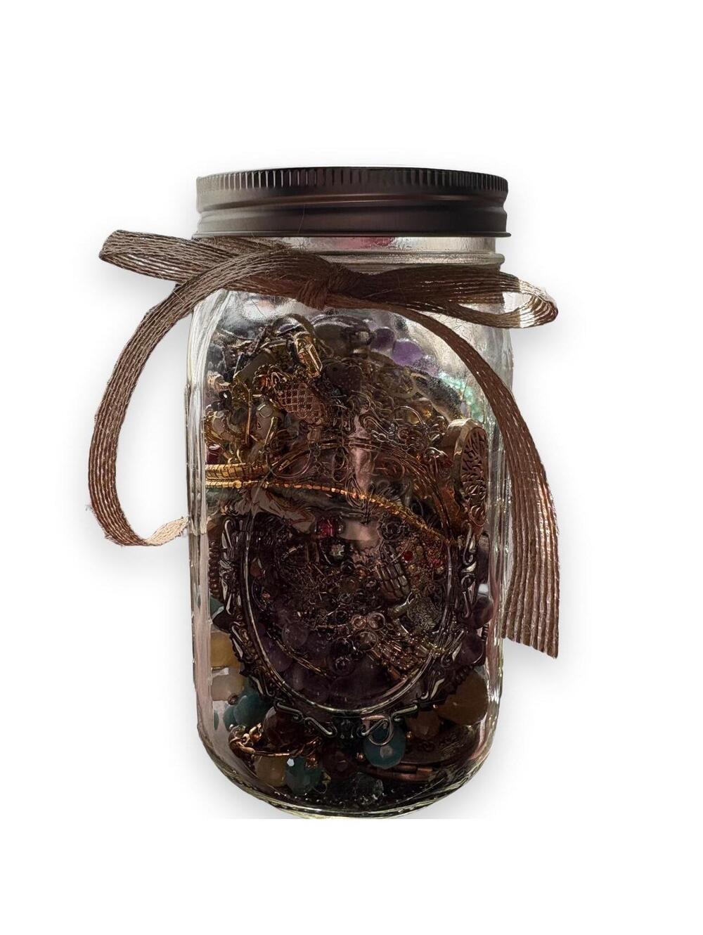 Estate Jewelry jar 1.75 lbs